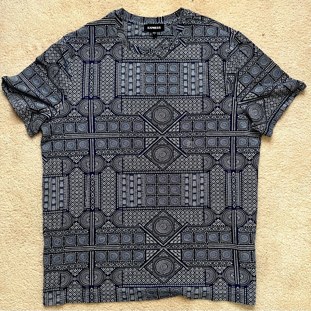 Express Blue T-Shirt Men’s Large
